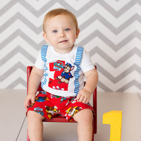 Boys Paw Patrol Birthday Outfit, Paw Patrol Birthday, Boys 1st Birthday Outfit - Thumbnail 4