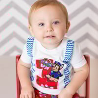 Boys Paw Patrol Birthday Outfit, Paw Patrol Birthday, Boys 1st Birthday Outfit - Thumbnail 5