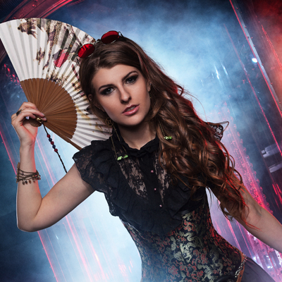 Steampunk print (8x10)