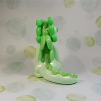Light Green Glitter Dragon - Thumbnail 2