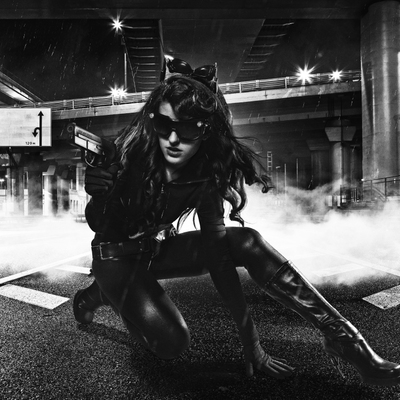 Cat woman print (8x10)