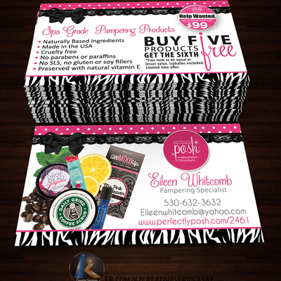 Perfectly posh business cards - 2
