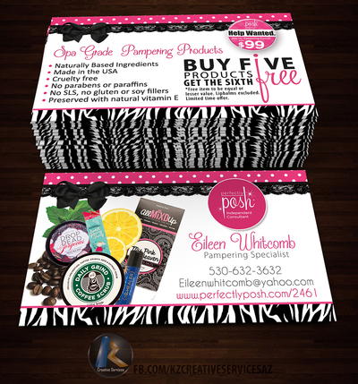 PERFECTLY POSH BUSINESS CARDS - 2