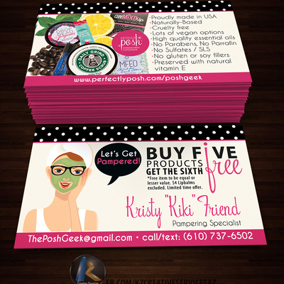 Perfectly posh business cards - 8