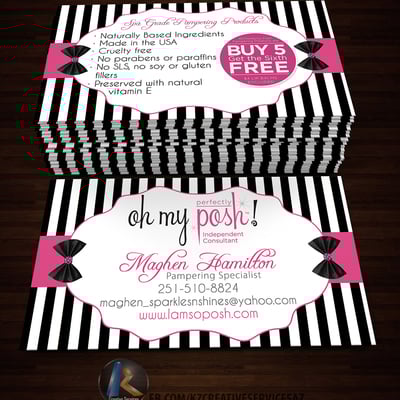 Perfectly posh business cards - 12