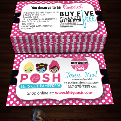 Perfectly posh business cards - 14