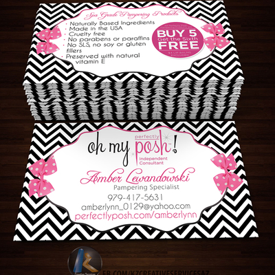 Perfectly posh business cards - 17