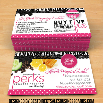 Perfectly posh business cards - 18