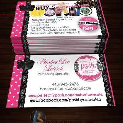 Perfectly posh business cards - 20