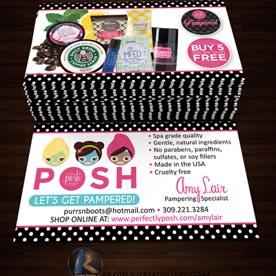 Perfectly posh business cards - 21