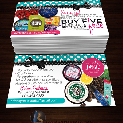 Perfectly posh business cards - 22