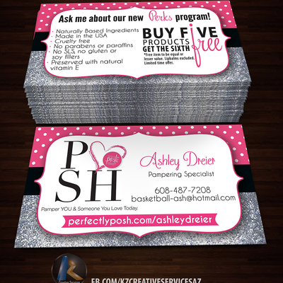 Perfectly posh business cards - 23