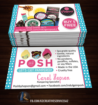 PERFECTLY POSH BUSINESS CARDS - 28