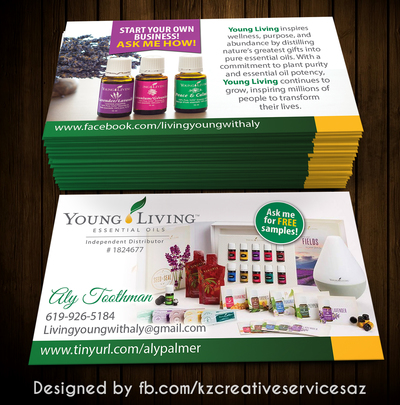 Young Living Business Card - 1 