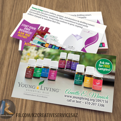 Young living business card - 2