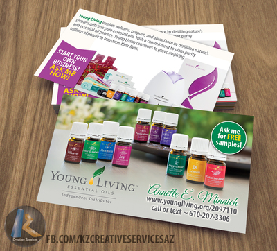 Young Living Business Card - 2