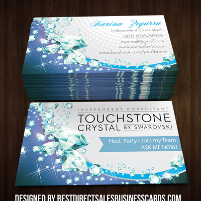 Touchstone crystal business card - 4