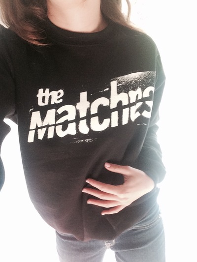 The Matches Crew Black Sweatshirt - Limited