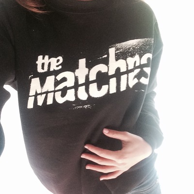 The matches crew black sweatshirt - limited