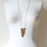 ALEXIS BITTAR "Gold Nugget" Necklace - Thumbnail 1
