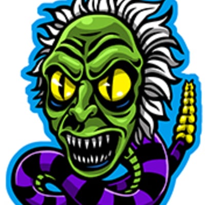 Rattler full color shaped vinyl sticker - Thumbnail 5