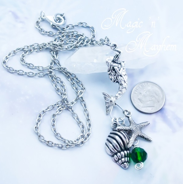 Ocean Treasure Mermaid Necklace