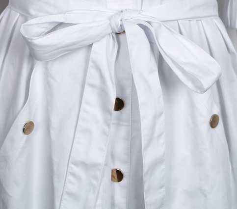 White Off Shoulder Puff Sleeve Midi Dress