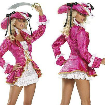 Pink pirate costume