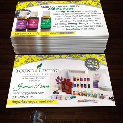  young living business card - 5