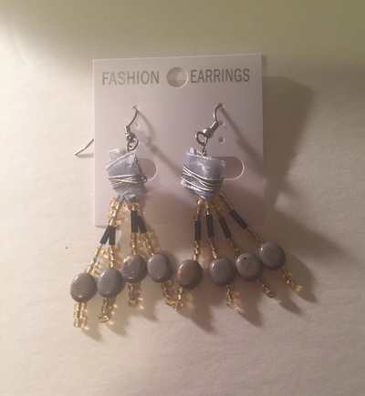 $2 Buck Deal- Beaded Drop Earrings