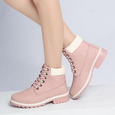 Fashion lace up martin boots