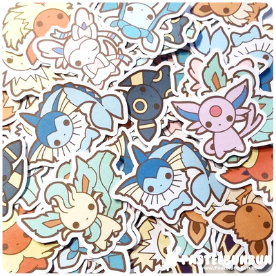 Eeveelution sticker pack