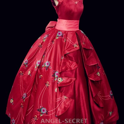 P310 elena of avalor costume movie cosplay princess party custom made dress gown