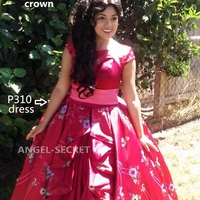 P310 elena of avalor costume movie cosplay princess party custom made dress gown - Thumbnail 2