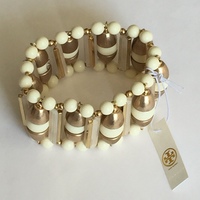 TORY BURCH "Candelaria" Stretch Bracelet - Thumbnail 2