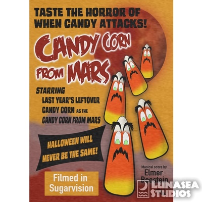 Candy Corn from Mars 5x7 Print
