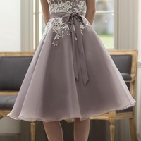Short Lace and Tulle Homecoming Celebrity Prom Dresses pst0142 - Thumbnail 3