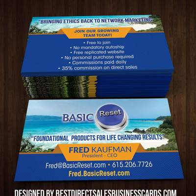  basic reset business card - 2