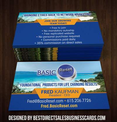  Basic Reset Business Card - 2