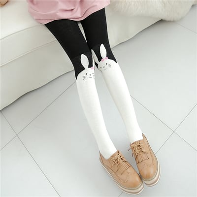 Harajuku cute bunny pantyhose - Thumbnail 4
