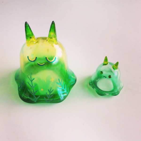 Green Light 'Moo' - LtdEd of 10 - by KKAMoxo