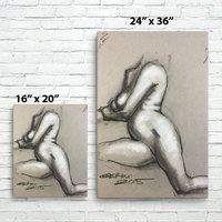 Nude at rest - canvas print - Thumbnail 3