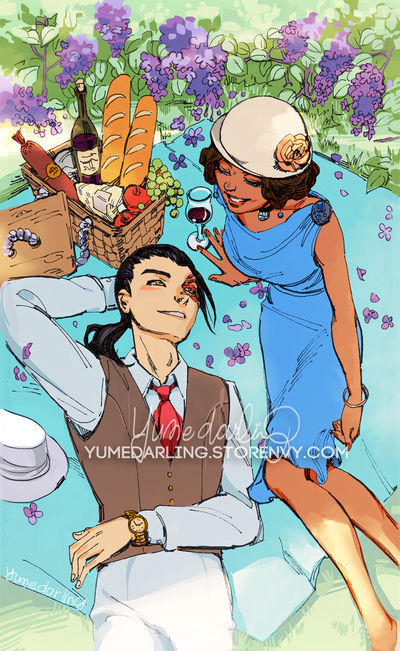 Poster Print: Zuko and Katara "Lilac" 