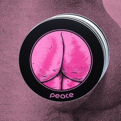 Peace of Ass sticker