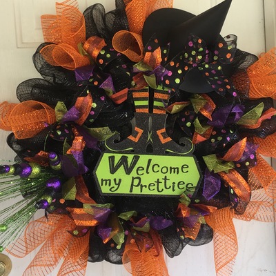 Halloween wreath