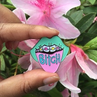 Bitch Enamel Pin - Thumbnail 2