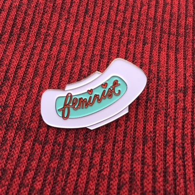Feminist Enamel Pin