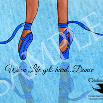 Blue Ballerina Dance