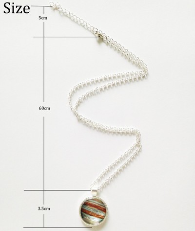 Third Eye Pendant Necklace Blue Chakra Necklace 