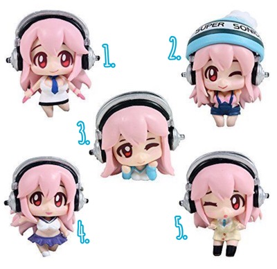 Super Sonico Figurines